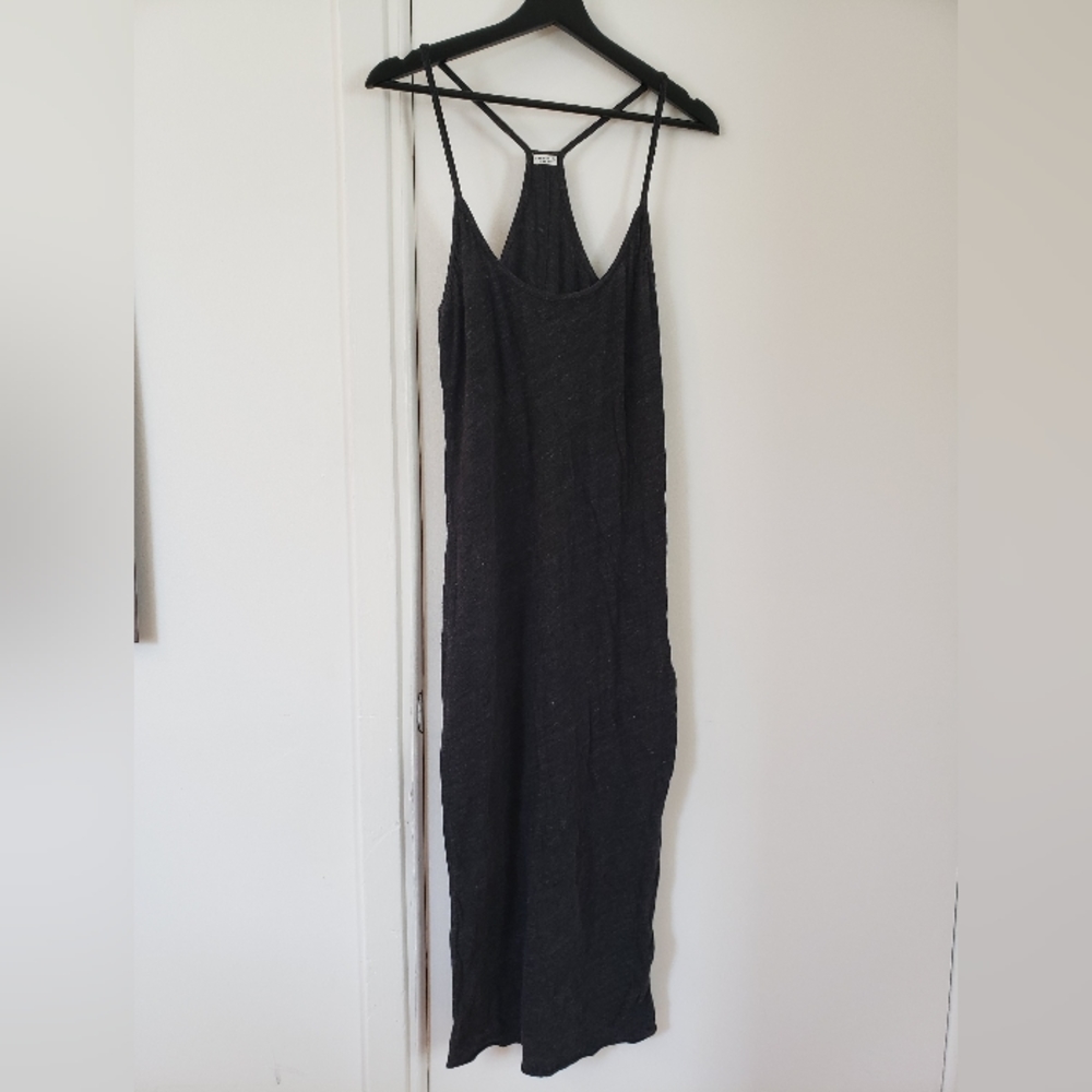 Aritzia cotton stretch body con dress sz M